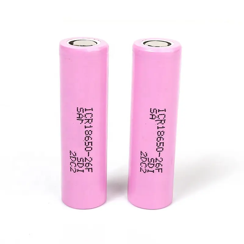 26F 18650 batería 2600mAh 3,7 V batería de litio recargable para baterías de linterna