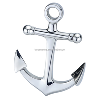 Ancre personnalisée en gros en acier inoxydable pièce décorative sur le thème de l'océan pour la vaisselle ou les ancres de bateau de décoration marine