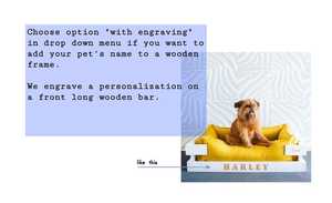 Hochwertiges Design großes Holz-Hundebett Kiste Möbel Extra-Hundebett Holzrahmen Haustierbett - Product Image 5