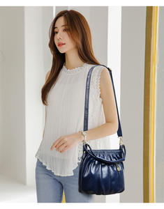 Bolsos de cuero suave Pu para mujer, bolso de regalo para el día de la madre, bolso de hombro con cremallera de alta calidad - Product Image 2