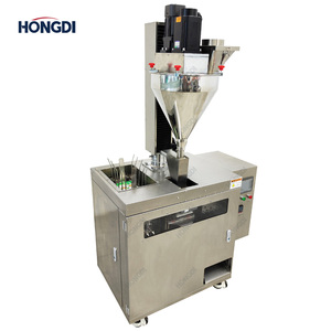 Machine d'emballage entièrement automatique pour le remplissage et la fermeture de sachets, idéale pour le sucre de coco et les poudres protéinées, pour sacs en plastique ou en papier - Product Image 1
