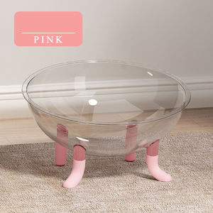 Venta al por mayor barato grande transparente redondo gato cama elevada - Product Image 3