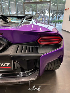 ชุดแต่งกันชนคาร์บอนไฟเบอร์แท้ Temerario OEM คุณภาพสูง สีดำคาร์บอน พร้อมลิ้นกันชนหน้า ดิฟฟิวเซอร์ สปอยเลอร์ สเกิร์ตข้าง 100% - Product Image 6