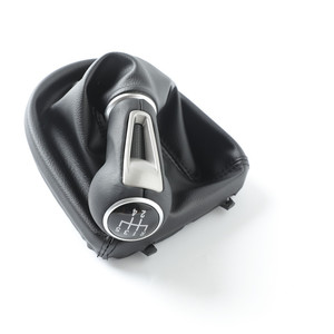 Car <b>Gear</b> <b>Knob</b> Leather 5 6 Speed Ergonomic For Seat - Product Image 1