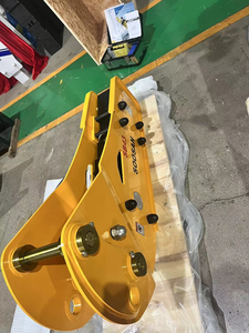 SOOSAN SB43, type pelle rétrocaveuse à banane, avec burins de 75 mm, brise-béton hydraulique, marteau à roche pour excavatrices et chargeuses rétrocaveuses de 6 à 9 tonnes - Product Image 3