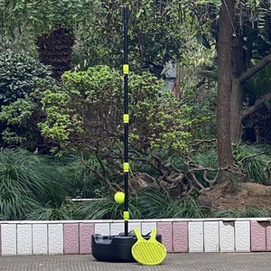 Équipement d'entraînement de tennis amusant Ensemble d'entraînement de balle de balançoire pour la pratique de précision Spin <span class=keywords><strong>Swingball</strong></span> Grip Solo Cricket Rebound Machine - Product Image 2