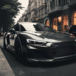 Grille avant en fibre de carbone sèche encastrée avec couvercle décoratif <span class=keywords><strong>Audi</strong></span> <span class=keywords><strong>RS6</strong></span> C8 2019-2021 quatre portes boîte camion - Product Image 3