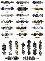 Diesel Engine Isuzu 4ZA1 4ZB1 4ZD1 4ZE1 4BB14DA1 4KH1 4JA1 4JB1 4JB1T 4JJ1 4JH1 4BC2 4BD1 4BE1 4BG1 Forged Crankshaft