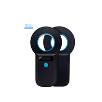 Harga pabrik Rfid 134.2Khz pemindai CIP mikro hewan peliharaan pembaca CIP hewan genggam untuk manajemen peternakan sapi