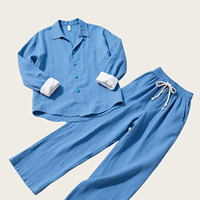 Costume Homme Personnalisé de Haute Qualité en Coton et Lin, Couleur Unie, Coupe Ample, Style Décontracté Plage
