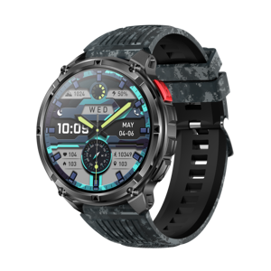 Reloj Inteligente HT33 para Hombre, Pantalla LED de 1.7 Pulgadas, Linterna, Llamadas por Bluetooth, Brújula para Deportes al Aire Libre, Monitoreo de Salud, Batería de 1100 mAh - Product Image 4