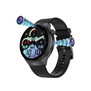 Montre connectée DF B14S 2025 avec calcul de pas, navigateur, enregistrement audio/vidéo, oxymètre de pouls, tensiomètre, musique, alarme et moniteur de fréquence cardiaque - Product Image 3