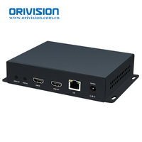 H265 H264 HD 1080P OLED HDMI वीडियो एनकोडर समर्थन 4 चैनलों स्ट्रीम आउटपुट HDMI IPTV एनकोडर