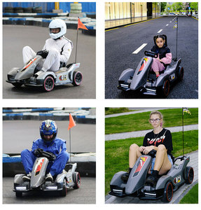 Voiture électrique télécommandée <span class=keywords><strong>DLS</strong></span> pour enfants, 24V/12V, type kart de drift, vente en gros usine - Product Image 3