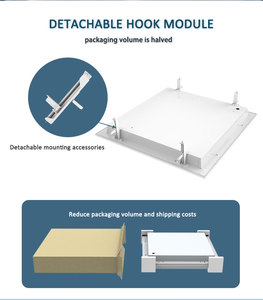 Iluminación LED Industrial de Aluminio IP65 para Cuartos Limpios en Áreas de Fotolitografía, Lavable con Manguera y Antideslumbrante - Product Image 3