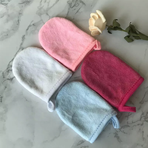 All'ingrosso in microfibra make up guanto <span class=keywords><strong>per</strong></span> il viso guanto <span class=keywords><strong>per</strong></span> il lavaggio del viso riutilizzabile tessuto <span class=keywords><strong>per</strong></span> la fabbrica di vendita di trucco guanto - Product Image 6