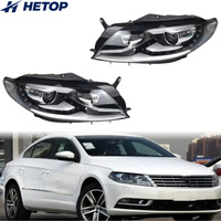 Phares avant de voiture HETOP CC 2014-2022, configuration de phares HID Xenon, phare avant OEM, lampe avant de voiture, accessoires automobiles, DRL pour VW