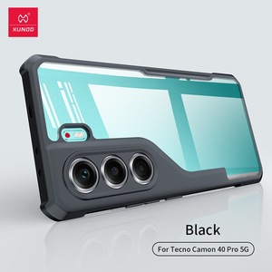 เคส2025 <span class=keywords><strong>XUNDD</strong></span> สำหรับ camon 40 Pro 4G 5G ฝาหลังอะคริลิคโปร่งใส TPU ป้องกันถุงลมนิรภัยสำหรับ camon 40 PREMIER เคสโทรศัพท์ - Product Image 4