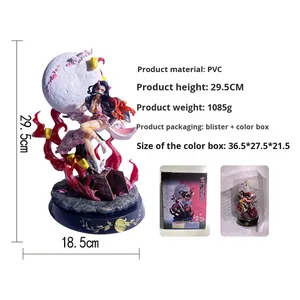 Figurine d'anime <span class=keywords><strong>Sexy</strong></span> Girls Demon Slayer GK, Ghostification Blood Burst Snow <span class=keywords><strong>Nezuko</strong></span> Anime PVC Model Decoration Figure - Product Image 3
