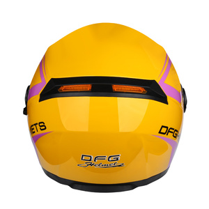 Casco Medio Universal DFG para Todas las Estaciones, para Hombres y Mujeres, Equipo de Seguridad para Motocicletas Eléctricas, Nuevo, Material ABS, Invierno - Product Image 4