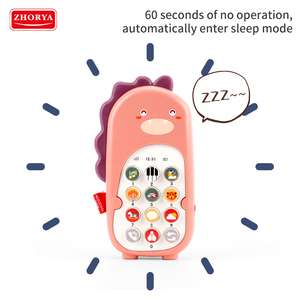 ZHORYA <span class=keywords><strong>Dinosaure</strong></span> Danse Enfants juego inteligente Téléphone <span class=keywords><strong>Mobile</strong></span> <span class=keywords><strong>Play</strong></span> House Toy Story Machine - Product Image 4
