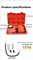 Wholesale 8pcs High Quality Metal Plastic Vehicle Tools Kit Gauge Car Cylinder Leakage Bearing Puller Engine Vehicles