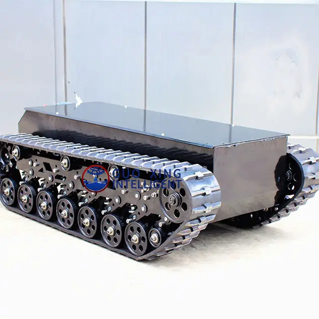 RC Safari 900T gelişmiş ev platformu 180KG büyük ağır yük UGV paletli robotik şasi satılık