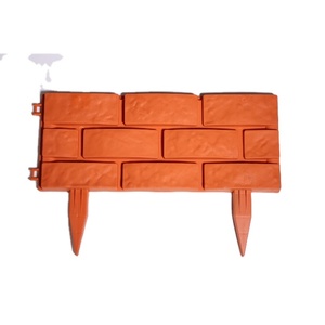 Mini valla <span class=keywords><strong>de</strong></span> plástico <span class=keywords><strong>de</strong></span> ladrillo <span class=keywords><strong>para</strong></span> <span class=keywords><strong>jardín</strong></span>, borde <span class=keywords><strong>de</strong></span> enclavamiento decorativo <span class=keywords><strong>para</strong></span> exteriores, Moderno - Product Image 2