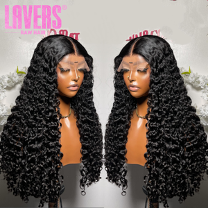 วิกผมแบบไม่ต้องใช้กาว พร้อมสวมใส่ ผมแท้จากอินเดีย 100% วิกผมแบบมีเชือกผูกด้านหน้า สำหรับผู้หญิงผิวสี วิกผมแบบ HD Lace บางเฉียบ วิกผมแบบไม่ต้องใช้กาว HD Lace เต็มศีรษะ - Product Image 4