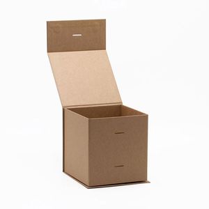 Wholesale Foldable Retail Products <b>Packing</b> Magnetic Kraft Cube Gift <b>Boxes</b> - Product Image 2