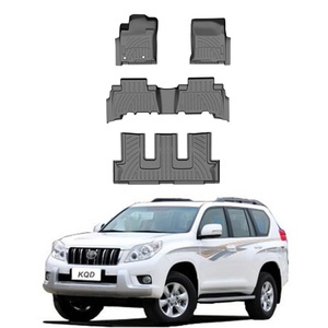 อุปกรณ์ตกแต่งรถยนต์ พรมปูพื้นรถยนต์ 3 มิติ 4 มิติ 5 มิติ TPE สำหรับรถยนต์โตโยต้า ปาโด้ ปี 2018 - Product Image 1