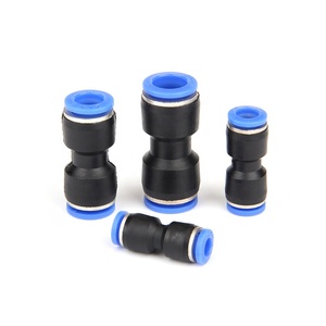 Pu פלסטיק ישר צינור גז משותף פנאומטי מפרק דו-כיווני מהיר משותף - Product Image 2