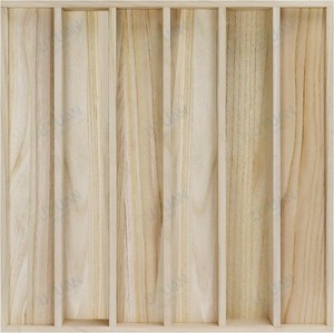 Gỗ Bậc hai dư lượng khuếch tán âm thanh tấm <span class=keywords><strong>1D</strong></span> khuếch tán âm thanh tường trần điều trị cho phòng nghe thêm âm nhạc - Product Image 1