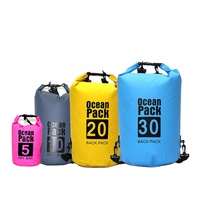 Sac étanche de sport d'extérieur personnalisé avec logo, disponible en 2L, 3L, 5L, 10L, 15L, 20L, 25L, 30L – Vente en gros