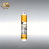 Sellador de Silicona Ecológico Sikaa AP, Superpegamento Impermeable para Interiores, Sellado de Bordes, Uso en Seco y Húmedo, para Carpintería, Construcción y Puertas