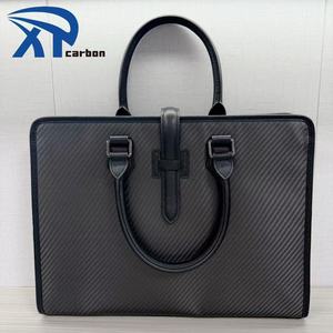 Vende alta calidad al por mayor fabricante chino cuero fibra de carbono maletín para hombres - Product Image 5
