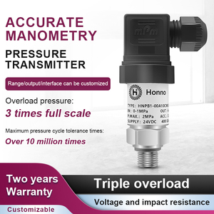 มีสินค้าในสต็อก เครื่องส่งสัญญาณแรงดัน 0-1MPa |   ความแม่นยำ 0.5% |   เอาต์พุต 4-20mA |   เกลียวขนาด G1/4 |   เซ็นเซอร์วัดแรงดันไฮดรอลิก 24VDC - Product Image 4