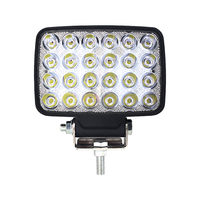 Lampe de travail carrée à LED de 6.5 pouces pour excavations avec ECE R10 John Deere Lampe de travail à LED 12v 48v ip67 Lampes de travail 7 pouces