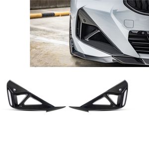 Entradas de conductos de aire delanteros de fibra de carbono seco para <span class=keywords><strong>BMW</strong></span> 2 Series G42 Sports <span class=keywords><strong>M240</strong></span> 2 puertas 2022-IN SQ Style G42 conductos de aire - Product Image 1