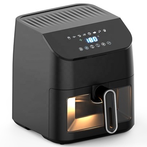 New Product Steel Coverbasket Deep Air Fryer With Weighing Scale 8L 7L 6L Digital <b>Control</b> Oil Free Deep Fryer New Product Steel - Product Image 3