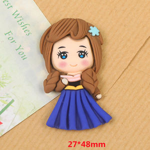 Yiwu Wintop nuovo arrivo colorato grande ragazza principessa Design piatto resina personaggio <span class=keywords><strong>figura</strong></span> per custodia del telefono portachiavi - Product Image 5