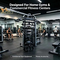 Juego de Agarraderas Multi-Grip Premium para Máquina de Cable de Gimnasio en Casa, Accesorios para Entrenamiento de Fuerza