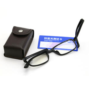 ราคาถูกTRแว่นตาสำหรับชาย<span class=keywords><strong>End</strong></span>ผู้หญิงReadyสต็อกสีน้ำเงินเข้มพับแว่นตาแว่นตากรณี - Product Image 6