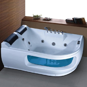 Moderna Bañera de <span class=keywords><strong>Hidromasaje</strong></span> Esquinera Negra, Bañera de <span class=keywords><strong>Hidromasaje</strong></span> Negra Mate Personalizada, Bañera de <span class=keywords><strong>Hidromasaje</strong></span> con la Mejor Vista y Terapia de Luz, Bañera de <span class=keywords><strong>Hidromasaje</strong></span> para 2 Personas - Product Image 5