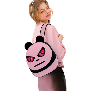 Mochila LED Inteligente con Pantalla Programable, Aplicación Edie, Carcasa Rígida Impermeable, Bolsa de Viaje, Mochila Escolar DIY con Diseño de Panda, Regalo para Hombres - Product Image 1