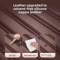 Tapis de sol de voiture imperméables Premium 7D5D en cuir PVC, double couche, robustes, sur mesure, prix d'usine, nouvelle arrivée