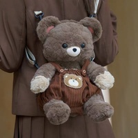 Sac à dos en peluche mignon de 28 cm, vente directe d'usine, sacs à dos en peluche personnalisés pour enfants