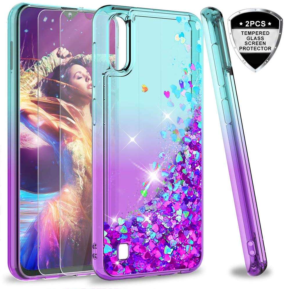 Glitter Mobile Cover Samsung A10 LeYi For Samsung Galaxy A10/M10