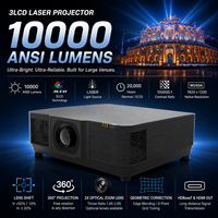 Projecteur de cartographie 3D 10 000 Lumens à haute luminosité, compatible avec plusieurs lentilles interchangeables, solution de cartographie à grande échelle