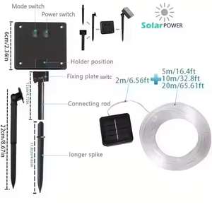 32M 3mm 2 dây dẫn dây Ánh Sáng spool không thấm nước IP65 cho Chính Phủ ngoài trời kỹ thuật trang trí & hồ bơi chiếu sáng - Product Image 6